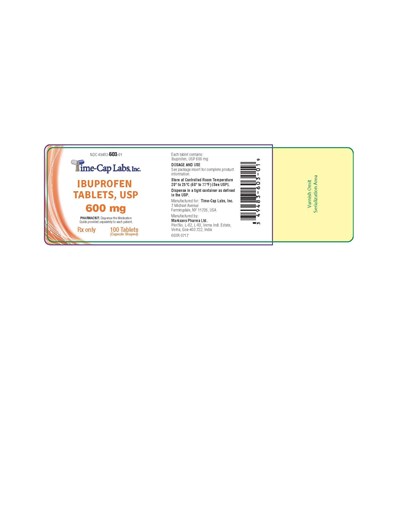 600 mg 100 Count Label (603r Ibuprofen 600 mg 100 Count   Ng 15 305)